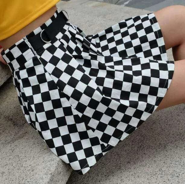 Checkerboard Skirt — view 2 Checkerboard Skirt — view 2