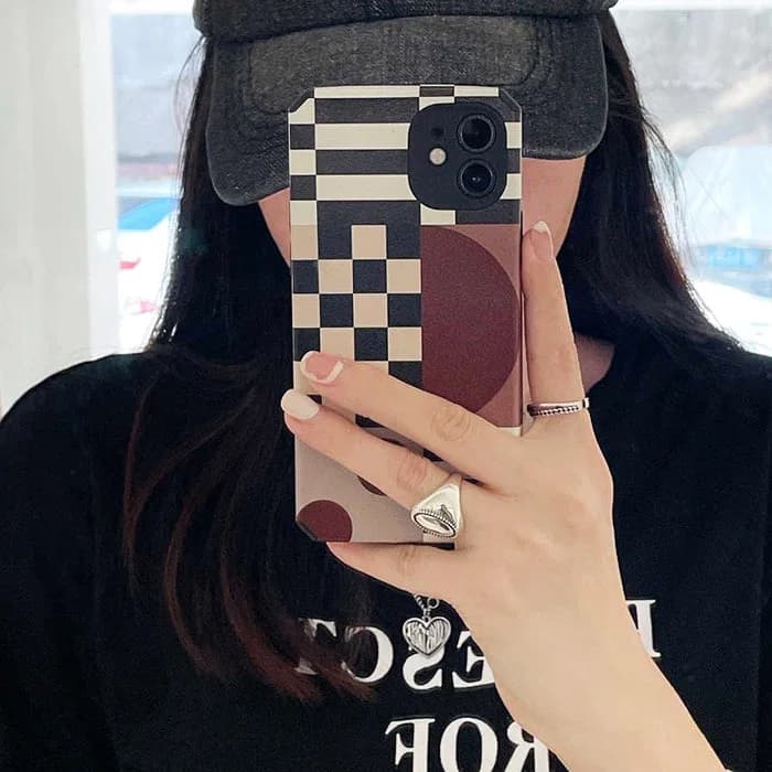 Geometric Pattern iPhone Case — view 2 Geometric Pattern iPhone Case — view 2