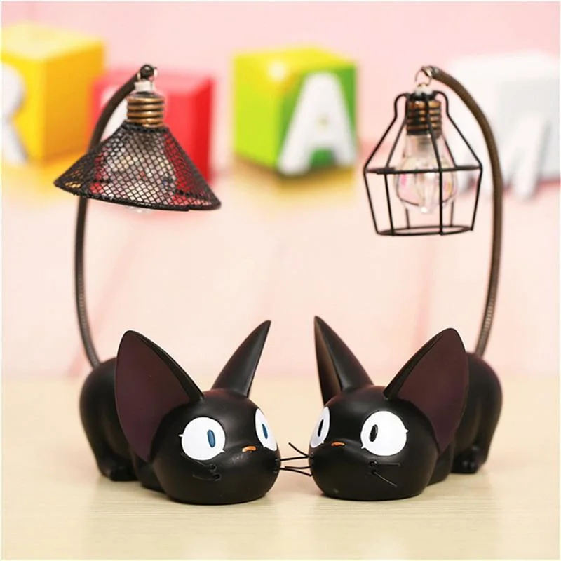 Kawaii Black Cat Lamp — view 1 Kawaii Black Cat Lamp — view 1