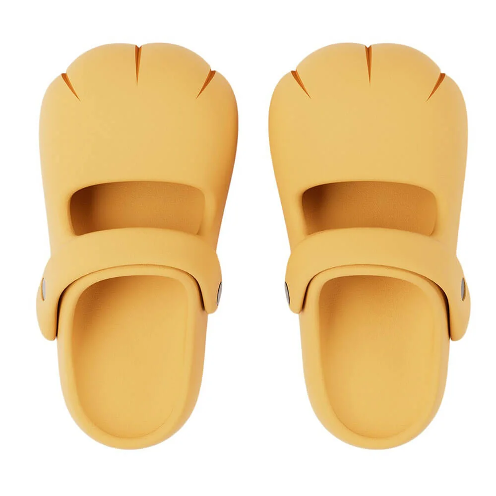 Cat Paw Slippers — view 2 Cat Paw Slippers — view 2