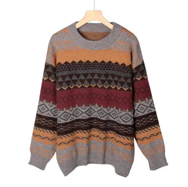 Fall Grandma Sweater — view 2 Fall Grandma Sweater — view 2