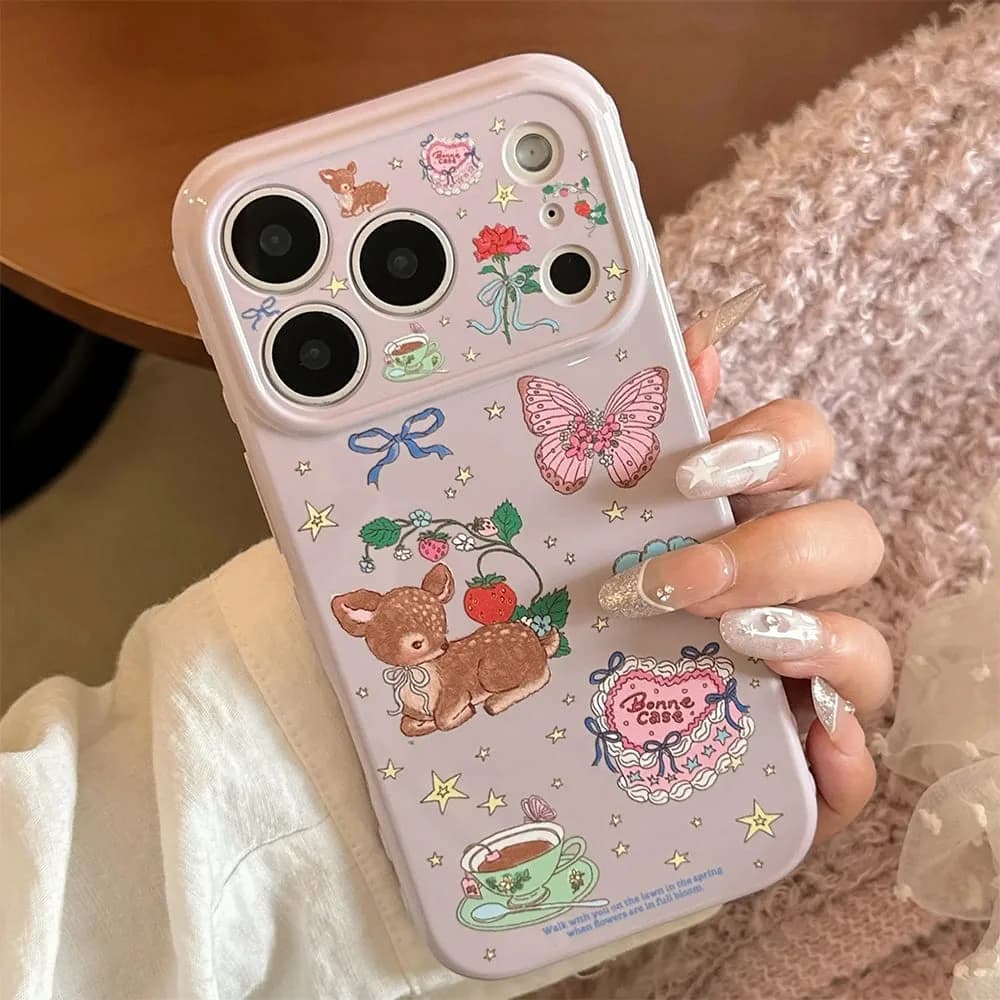 Fairytale Fantasies Aesthetic iPhone Case — view 2 Fairytale Fantasies Aesthetic iPhone Case — view 2