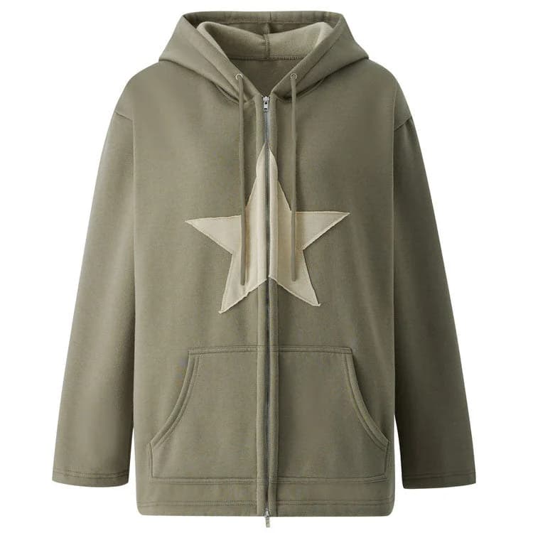 Skater Girl Star Hoodie — view 1 Skater Girl Star Hoodie — view 1