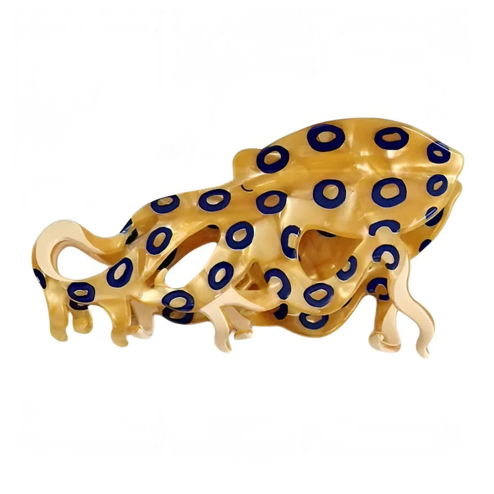 Greek Aesthetic Octopus Hair Claw — view 2 Greek Aesthetic Octopus Hair Claw — view 2