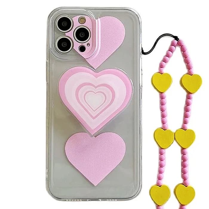 Danish Pastel Heart iPhone Case — view 1 Danish Pastel Heart iPhone Case — view 1