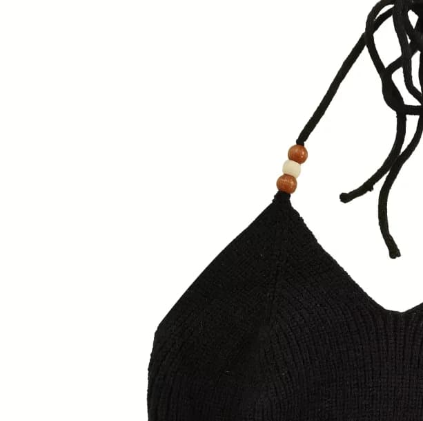 Sun Embroidery Crop Top — view 2 Sun Embroidery Crop Top — view 2