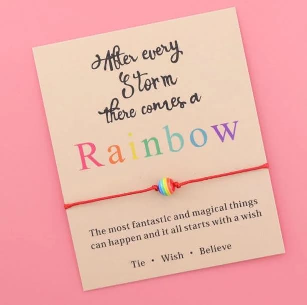 There Comes The Rainbow Bracelet — view 2 There Comes The Rainbow Bracelet — view 2