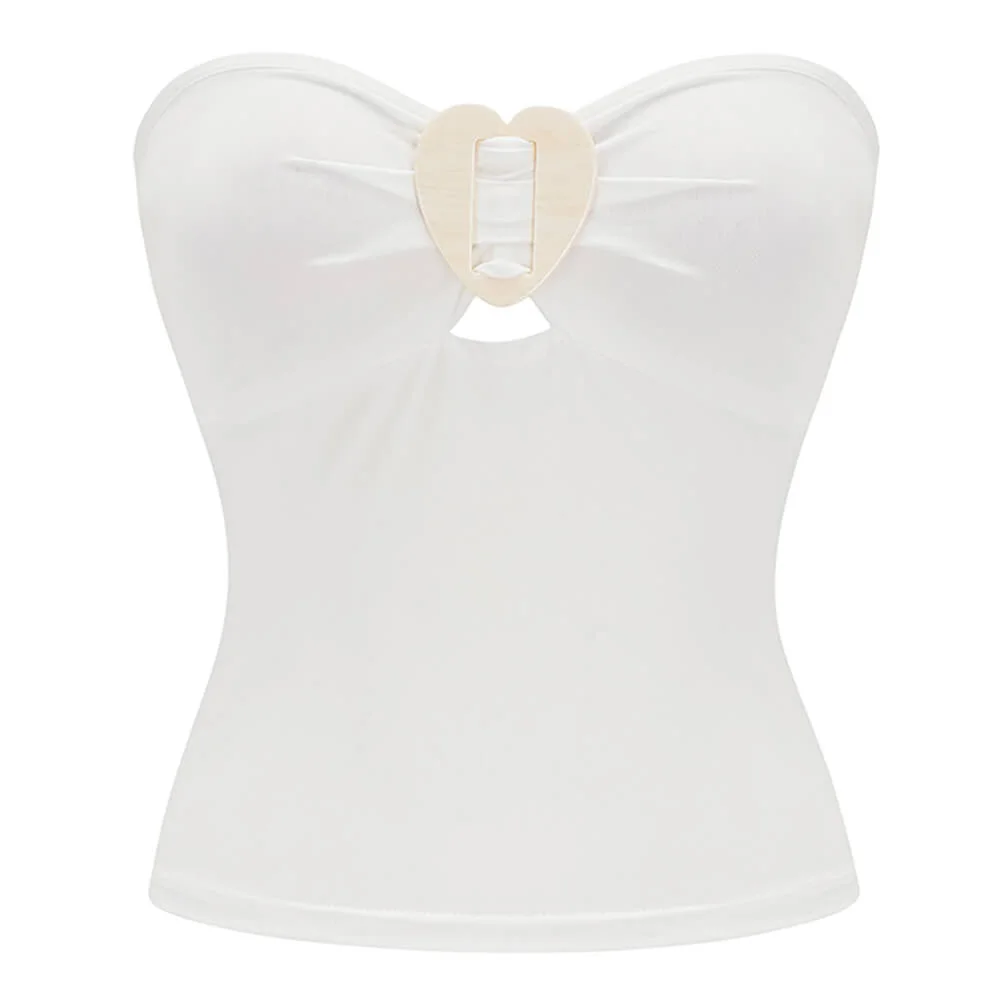 Secret Crush Heart Tube Top — view 1 Secret Crush Heart Tube Top — view 1