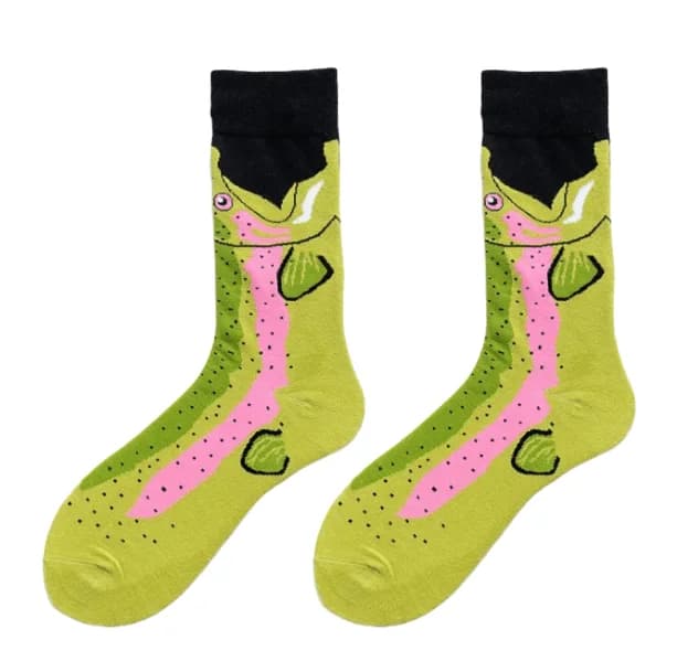 Fish Socks — view 2 Fish Socks — view 2