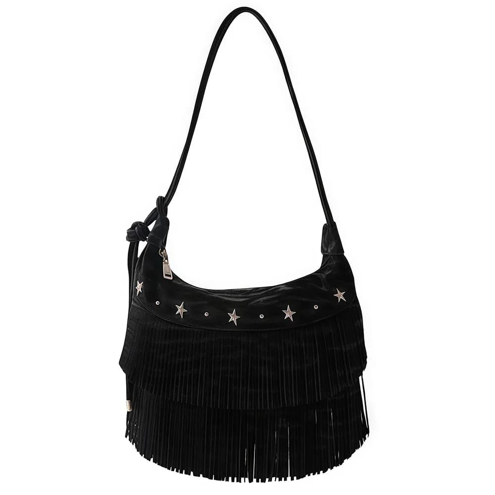 Western Stardust Fringe Bag — view 1 Western Stardust Fringe Bag — view 1