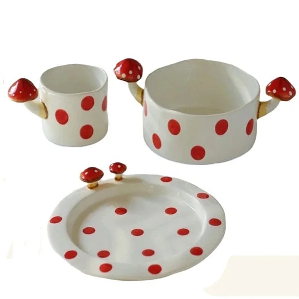 Mushroom Ceramic Mug — view 1 Mushroom Ceramic Mug — view 1