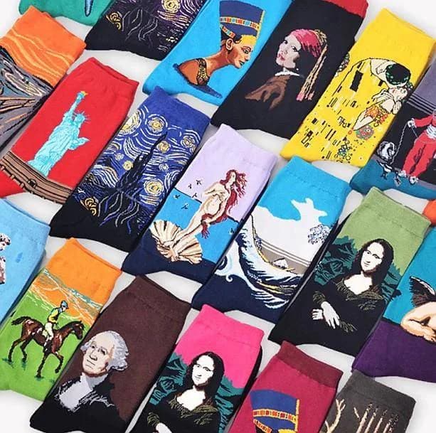 Artsy Socks — view 2 Artsy Socks — view 2