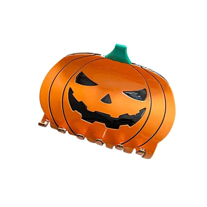 Pumpkin Hair Claw — view 1 Pumpkin Hair Claw — view 1