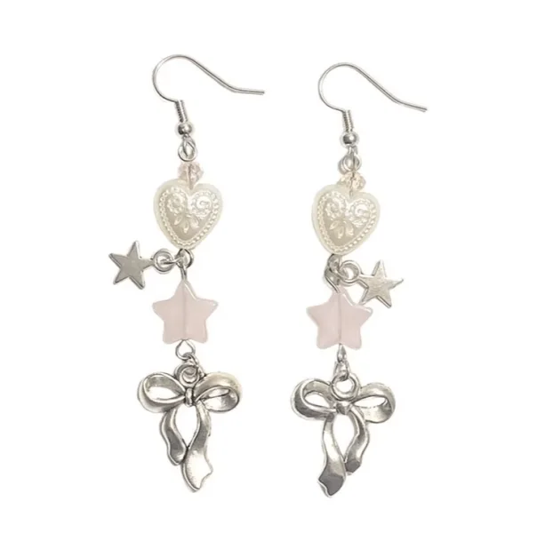 Aesthetic Bow Earrings — view 1 Aesthetic Bow Earrings — view 1