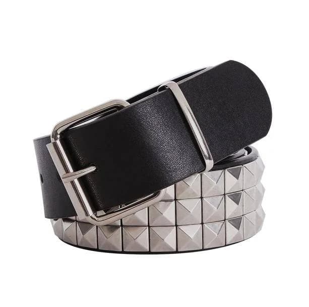 Side Studs Grunge Belt — view 1 Side Studs Grunge Belt — view 1