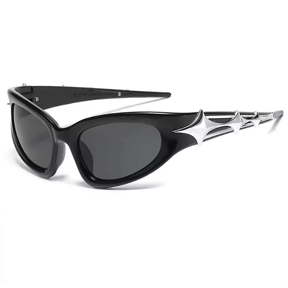 Y2K Futuristic Star Sunglasses — view 2 Y2K Futuristic Star Sunglasses — view 2
