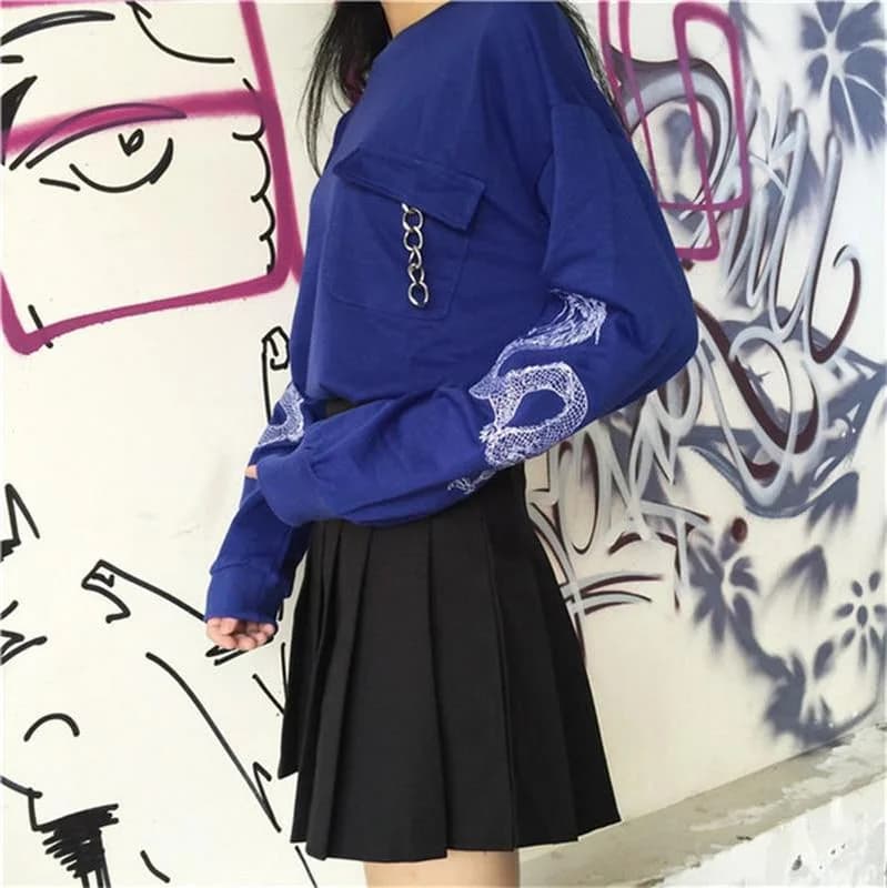 Dragon Long Sleeve Shirt — view 2 Dragon Long Sleeve Shirt — view 2