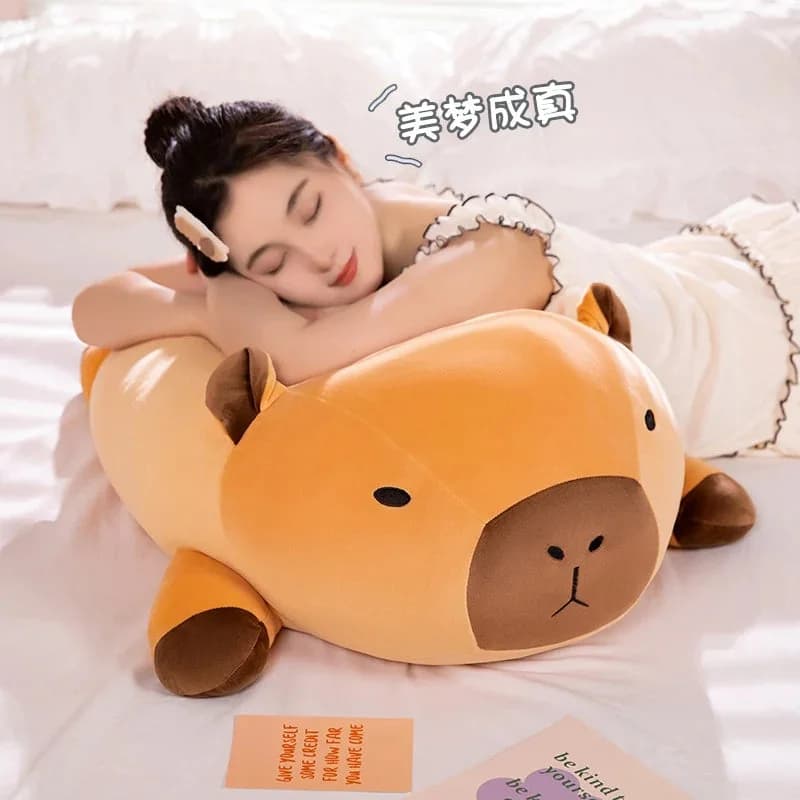 Kawaii Capybara Plushie Pillows — view 2 Kawaii Capybara Plushie Pillows — view 2