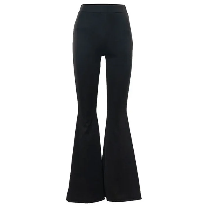 Black Flared Trousers — view 1 Black Flared Trousers — view 1