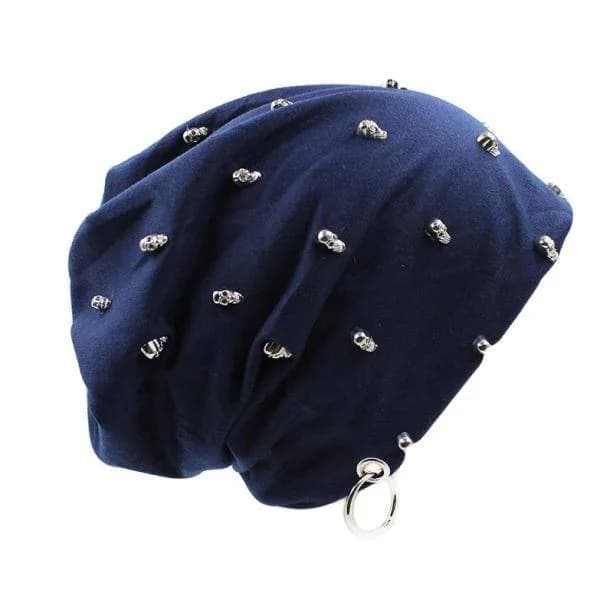 Studded Grunge Beanie — view 2 Studded Grunge Beanie — view 2