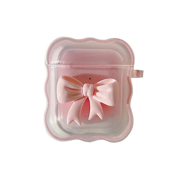 Candy Color Bow AirPods Case — view 1 Candy Color Bow AirPods Case — view 1