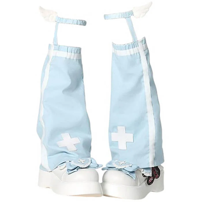 Angel Wings Leg Warmers — view 2 Angel Wings Leg Warmers — view 2