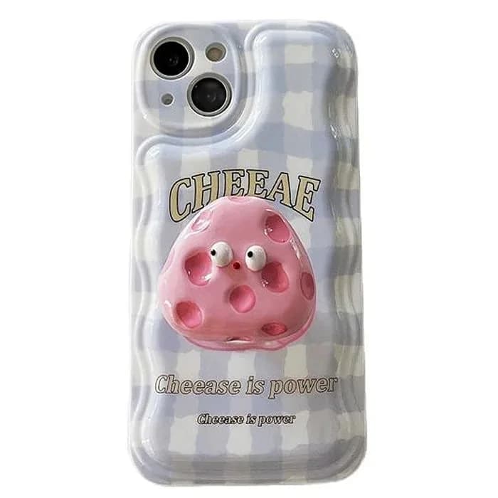Cheese Holder iPhone Case — view 1 Cheese Holder iPhone Case — view 1
