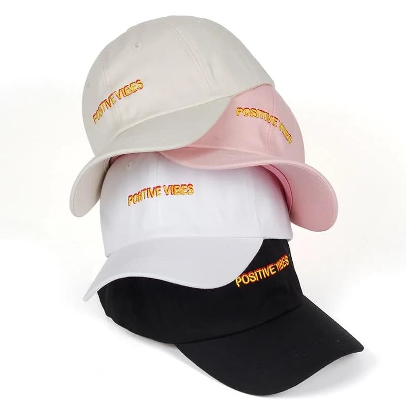 Positive Vibes Cap — view 2 Positive Vibes Cap — view 2