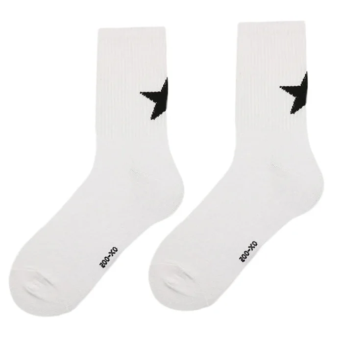 Star Girl Ribbed Socks — view 2 Star Girl Ribbed Socks — view 2