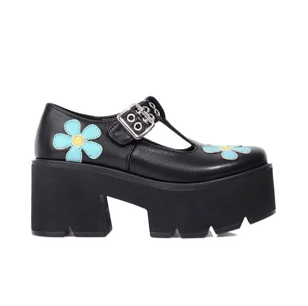 Daisy Chunky Heel Shoes — view 2 Daisy Chunky Heel Shoes — view 2
