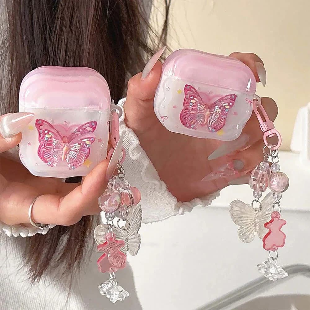 Fairy Butterfly AirPods Case — view 2 Fairy Butterfly AirPods Case — view 2