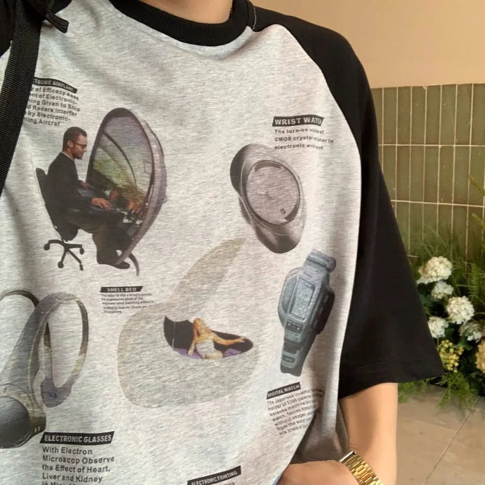 2014's Tumblr Aesthetic Print T-Shirt — view 2 2014's Tumblr Aesthetic Print T-Shirt — view 2