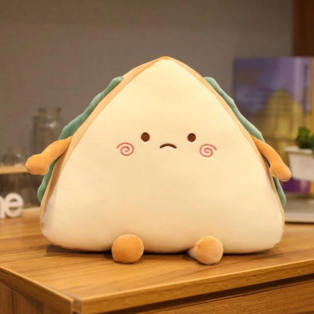 Triangle Toast Plush — view 2 Triangle Toast Plush — view 2