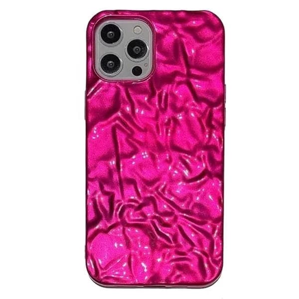 Aesthetic Tin Foil iPhone Case — view 1 Aesthetic Tin Foil iPhone Case — view 1