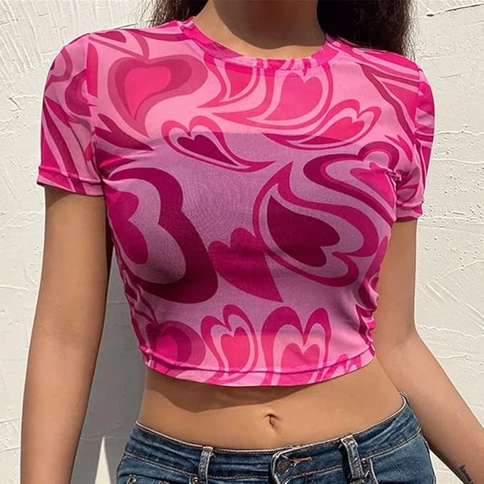 See Through Crop Top — view 2 See Through Crop Top — view 2