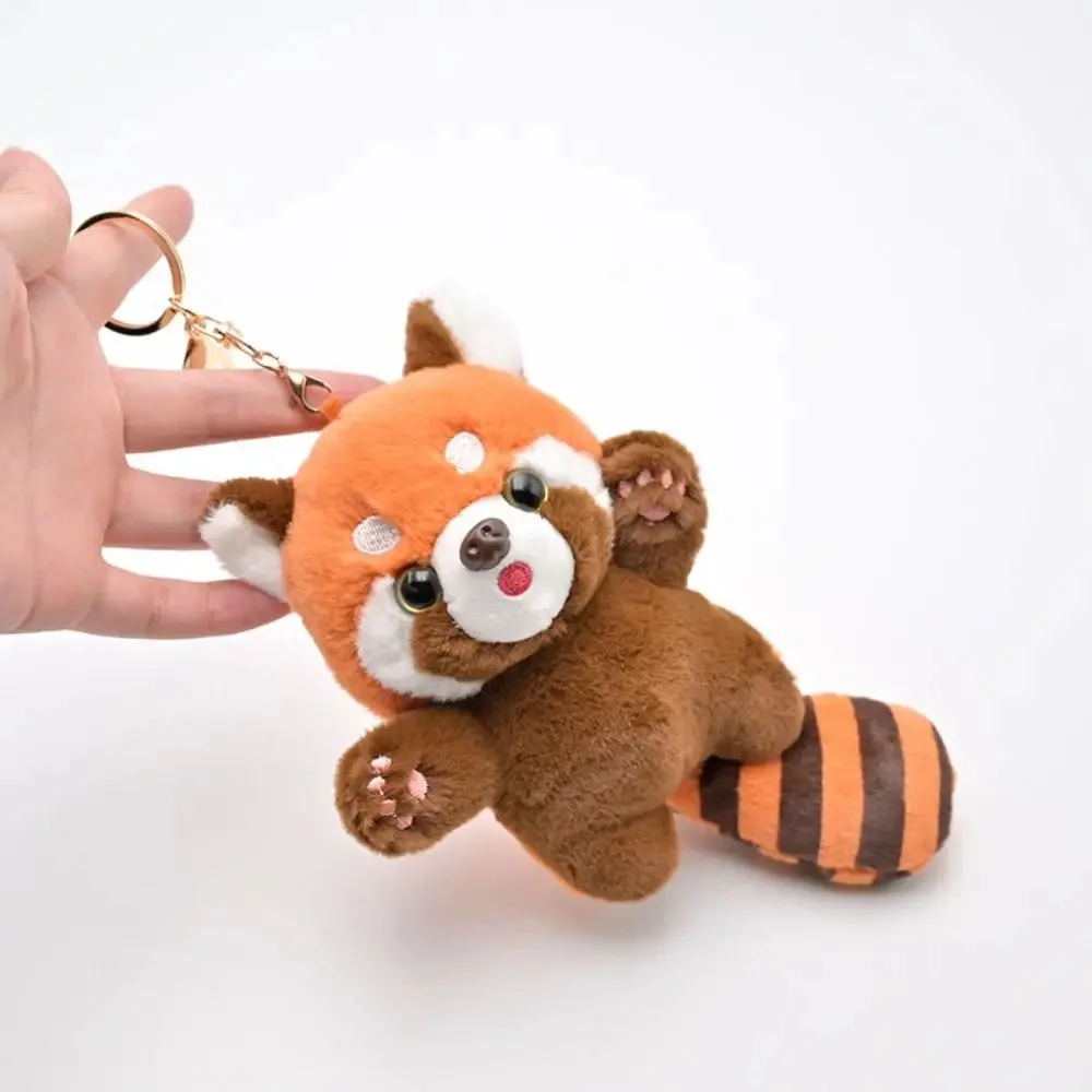 Red Panda Plush Keychain — view 2 Red Panda Plush Keychain — view 2