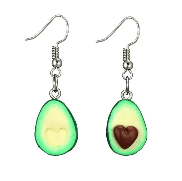 Avocado Earrings — view 1 Avocado Earrings — view 1
