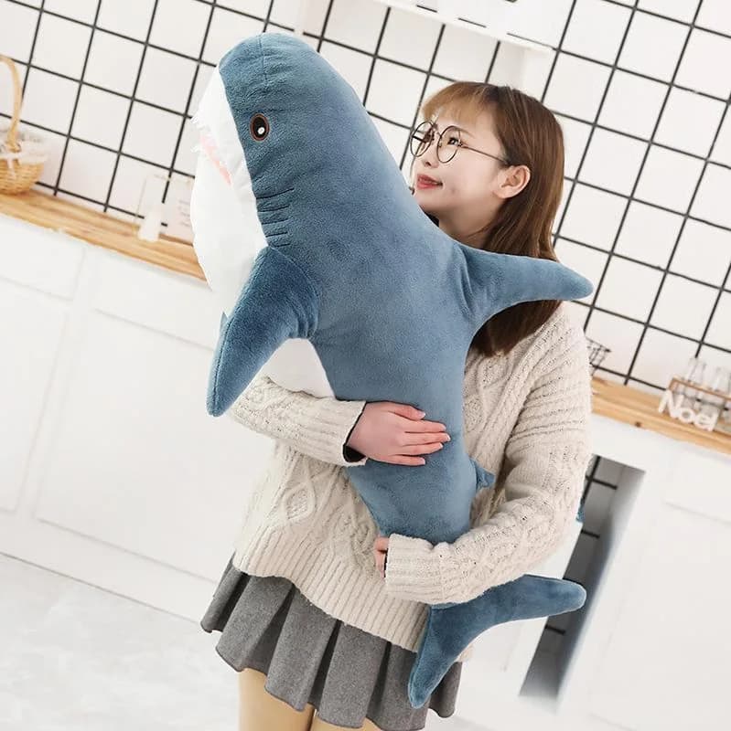 Kawaii Big Shark Plushie — view 2 Kawaii Big Shark Plushie — view 2