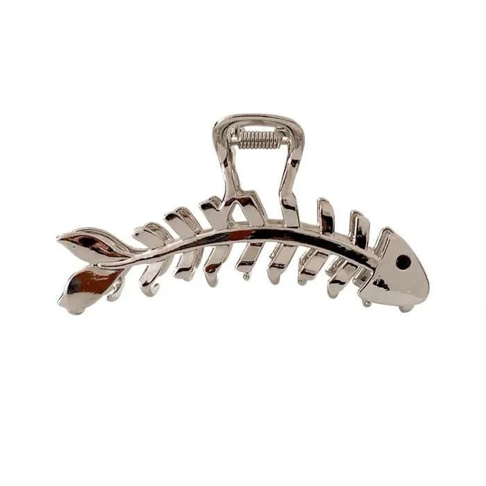 Fish Bone Hair Claw — view 1 Fish Bone Hair Claw — view 1