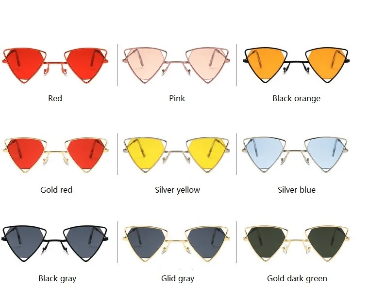 Triangle Glasses — view 2 Triangle Glasses — view 2