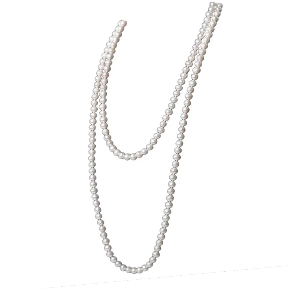 Old Money Pearl Layered Necklace — view 1 Old Money Pearl Layered Necklace — view 1