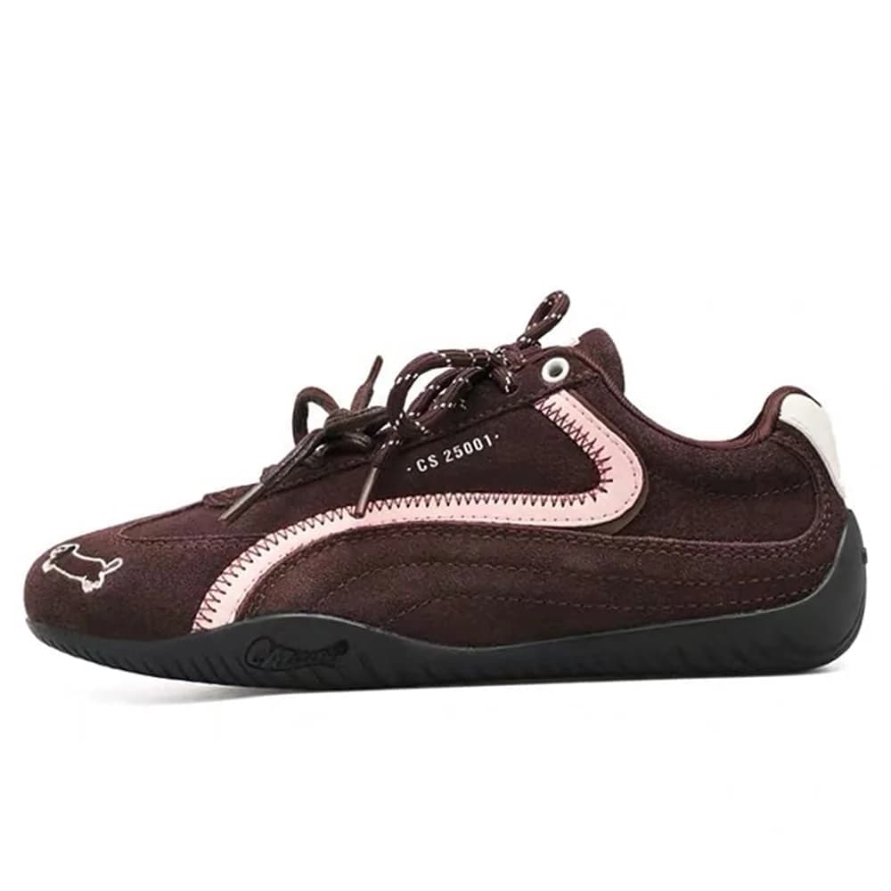 Cute Dachshund Embroidery Sneakers — view 1 Cute Dachshund Embroidery Sneakers — view 1