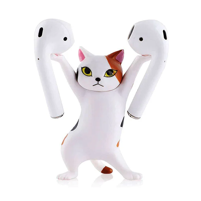 Dance Cat Airpod Holder — view 2 Dance Cat Airpod Holder — view 2