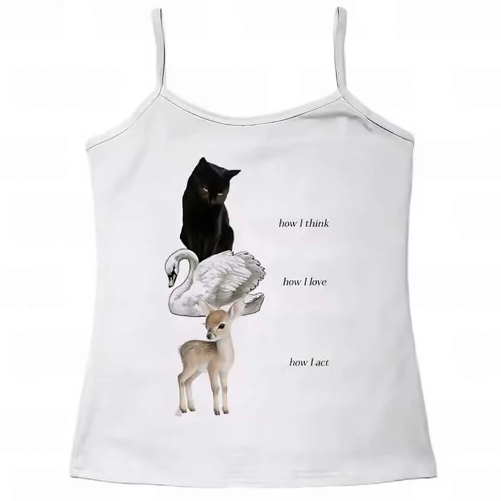 How I Am Y2K Strap Tee — view 1 How I Am Y2K Strap Tee — view 1