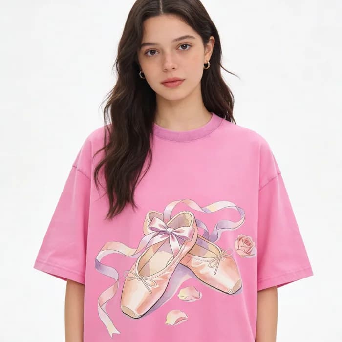 Balletcore Graphic Tee — view 2 Balletcore Graphic Tee — view 2
