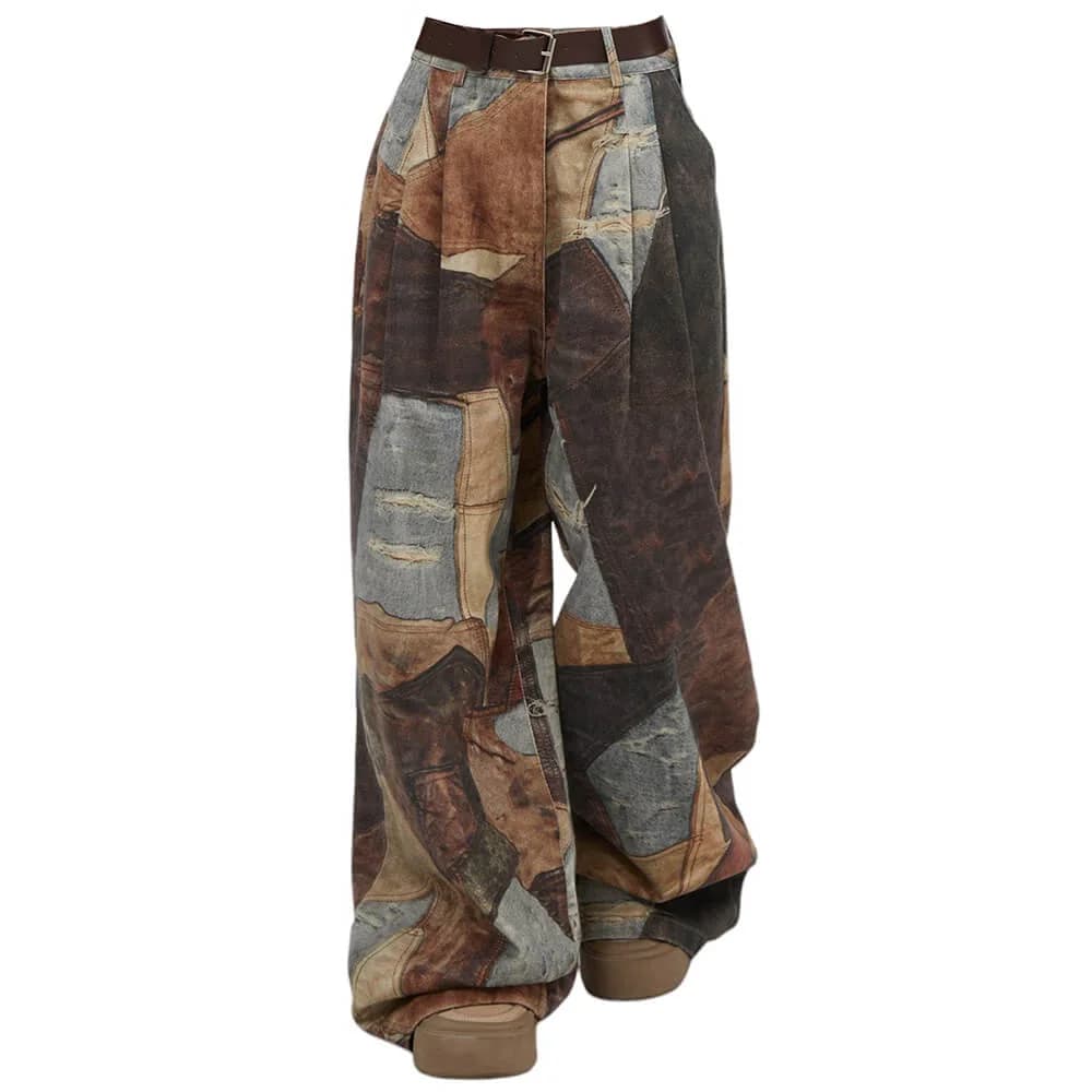 Main Interest Wide Leg Baggy Pants — view 1 Main Interest Wide Leg Baggy Pants — view 1