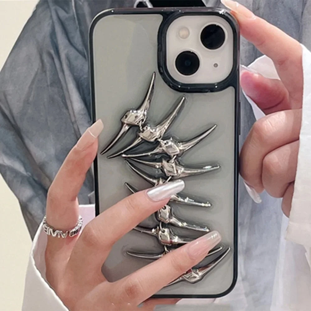 Metal Fish Clear IPhone Case — view 1 Metal Fish Clear IPhone Case — view 1