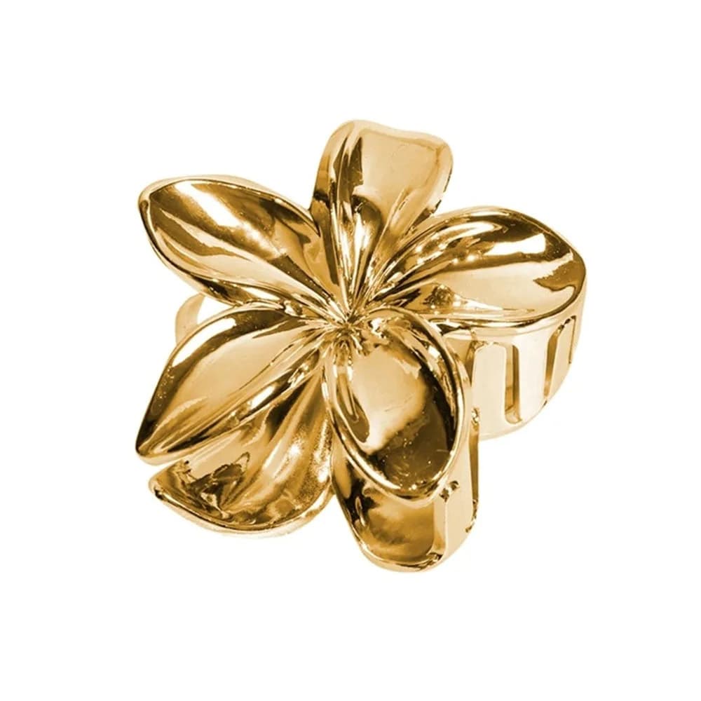 Hibiscus Flower Hair Claw Clip — view 2 Hibiscus Flower Hair Claw Clip — view 2