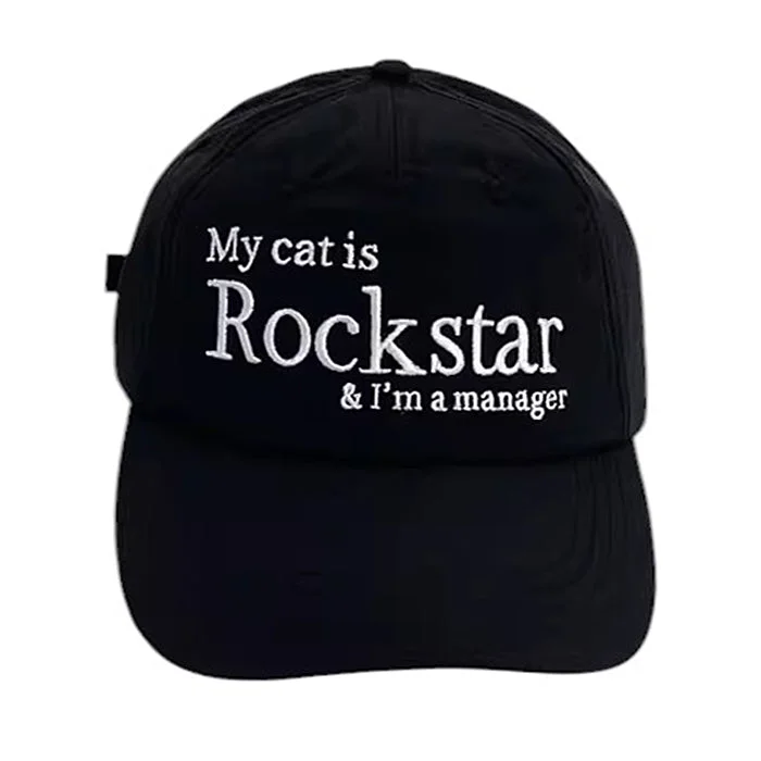 My Cat is Rockstar Cap — view 1 My Cat is Rockstar Cap — view 1