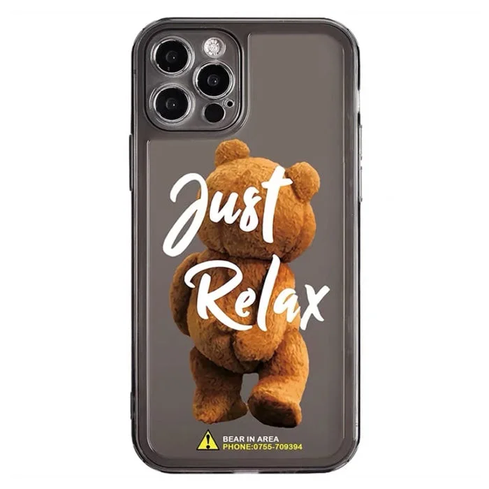 Just Relax iPhone Case — view 1 Just Relax iPhone Case — view 1